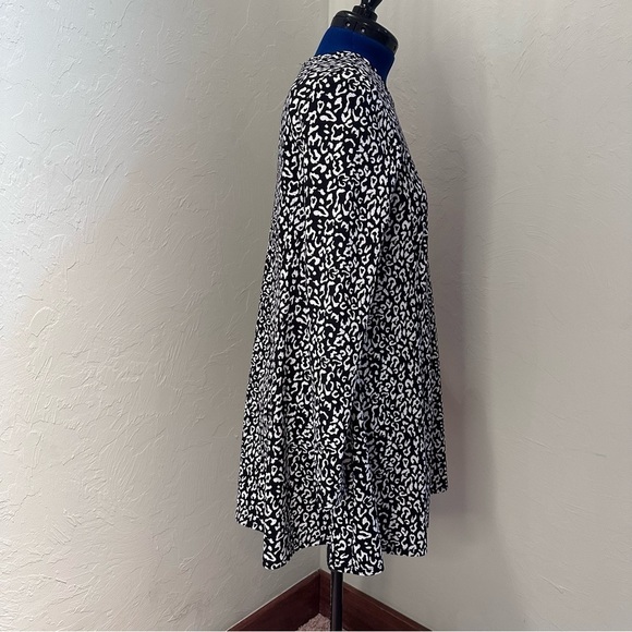 Show Me Your MuMu Black and White Animal Print Dress - Picture 2 of 8